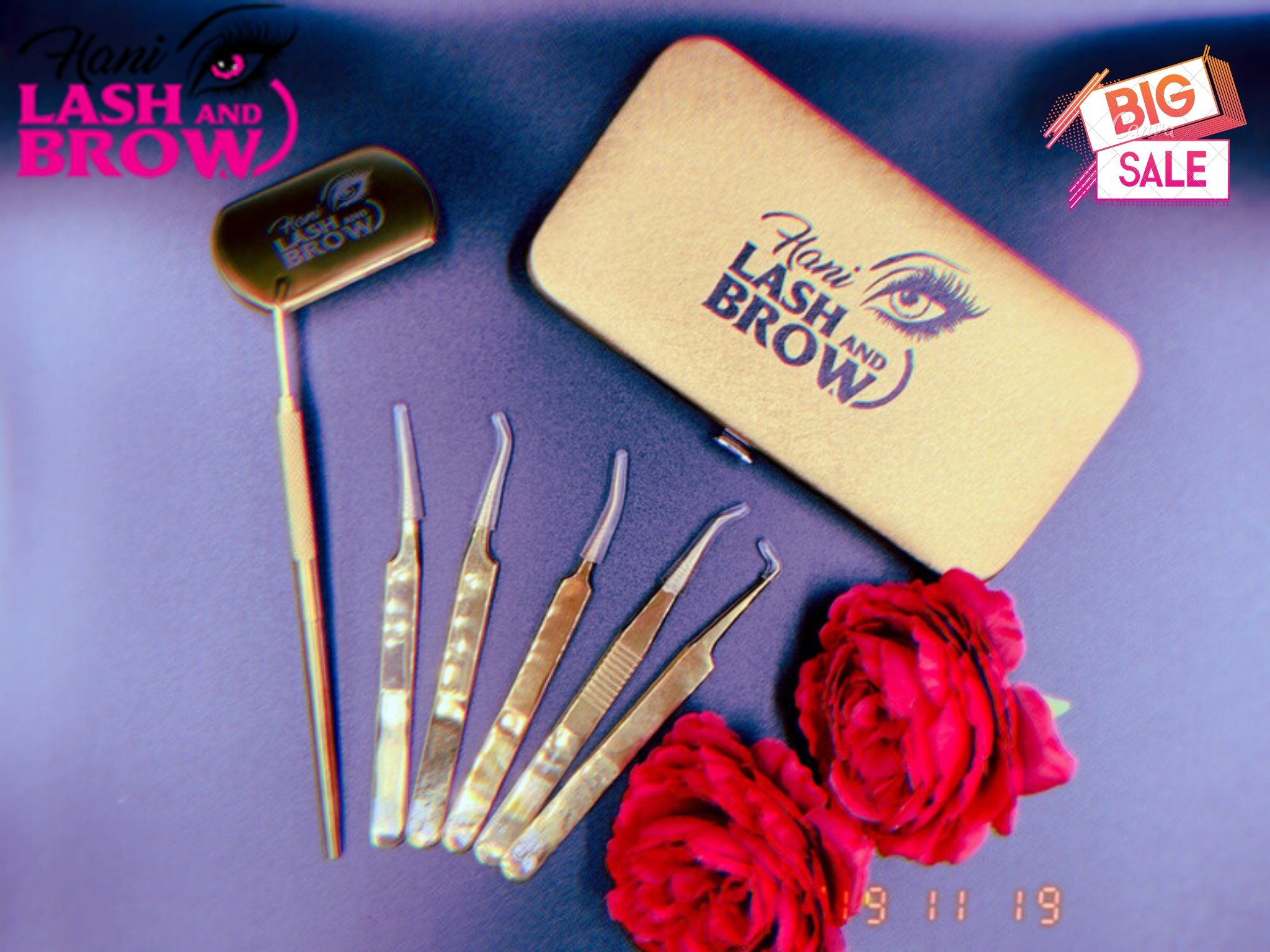Bóp Hít Nam Châm Đựng Nhíp Nối Mi 6 Cây Nhíp - Bảo Quản Nhíp - Hani Beauty