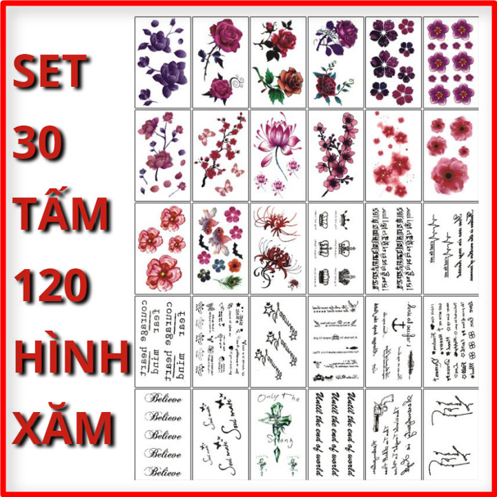 [HCM]Hình Xăm Dán 80-140 hình