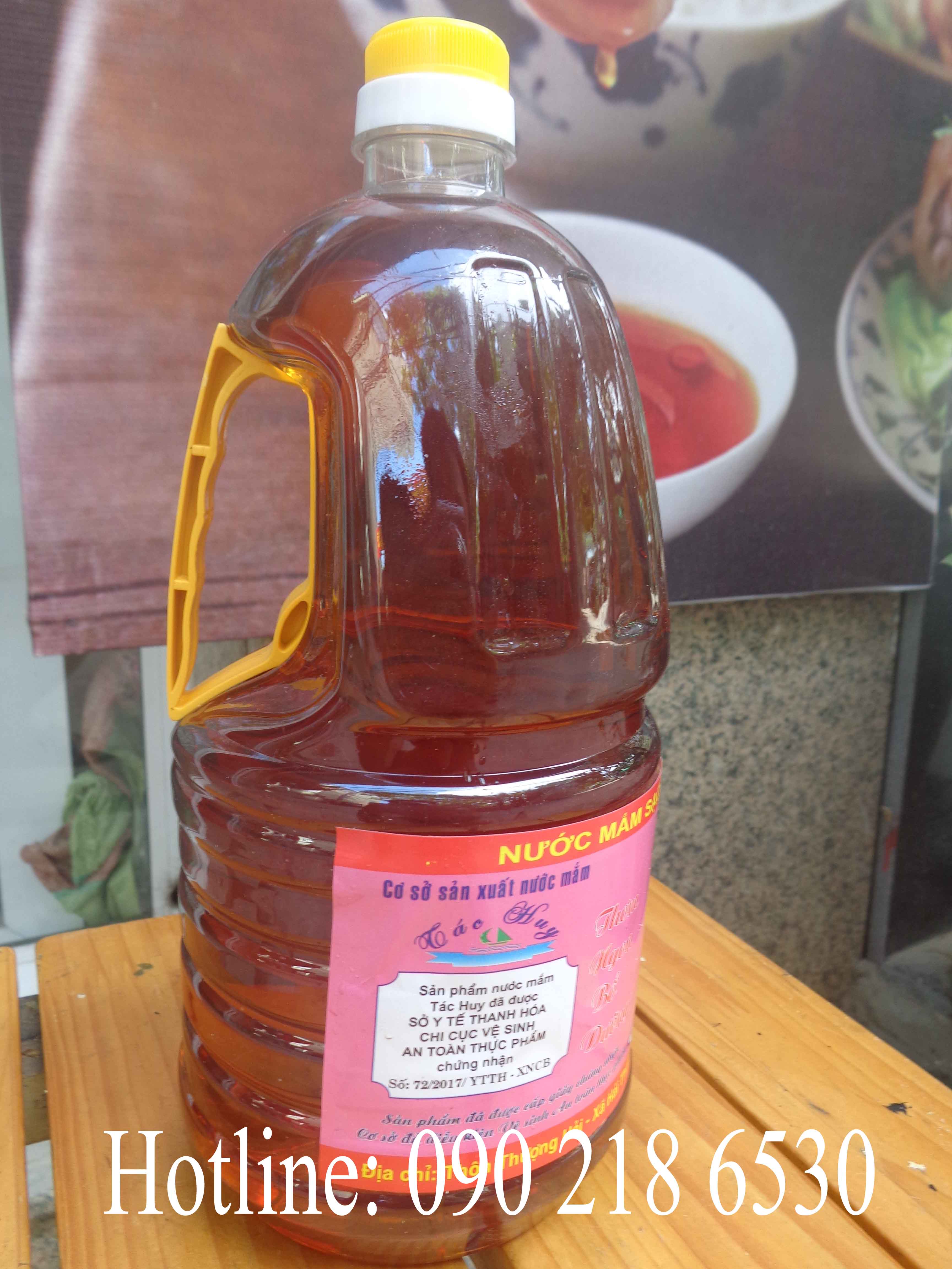 Nước mắm cá cơm Ba Làng - Thanh Hóa (can 2l) NGON1 siêu ngon - siêu tiết kiệm