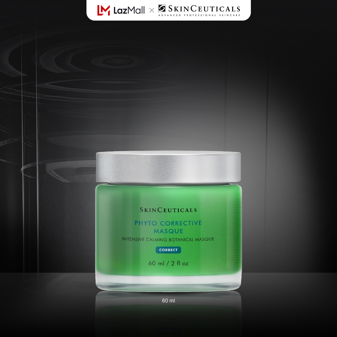 Mặt nạ thảo mộc chuyên biệt ​Skinceuticals Phyto Corrective Masque giúp làm dịu và cung cấp độ ẩm tức thì cho da 60ml