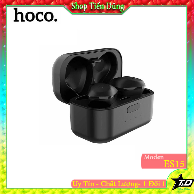Tai nghe blutooth không dây Hoco ES15 Bluetooth 5.0 loại 2 tai có khả năng chống nước IPX4
