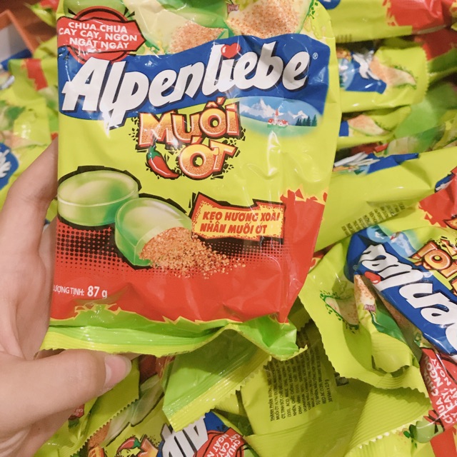 [combo 2 BỊCH 30 VIÊN KẸO  ALPENLIEBE ] hương SOÀI NON MUỐi ỚT