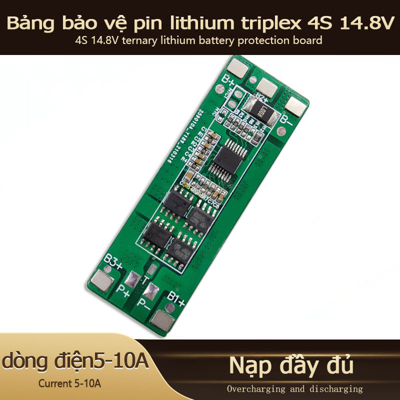 4s bms ban bảo vệ pin lithium 18650 pin lithium 14.8v-16.8v cân bằng ban bảo vệ pin lithium pin pcb ban bảo vệ