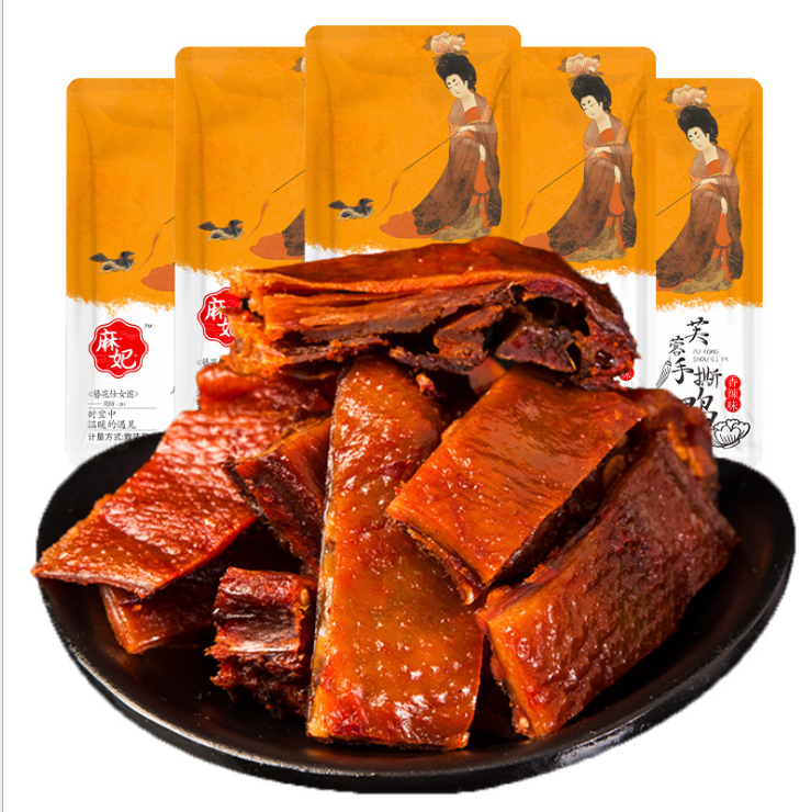 01 Gói Thịt vịt cay Hồ Nam Đặc sản Trung quốc - Đồ Ăn Vặt Trung Quốc HOT TIKTOK