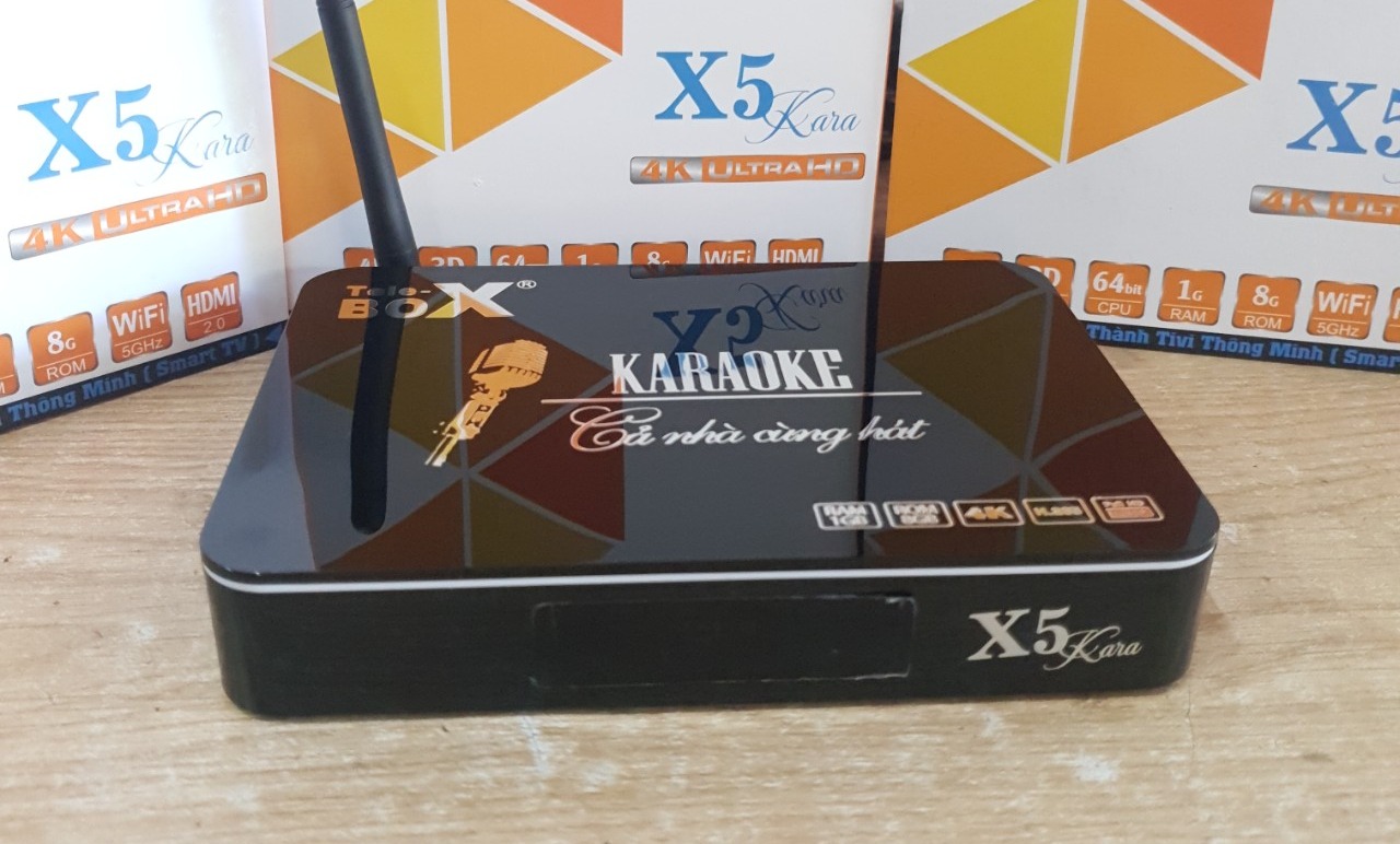 Tivi Tele Box X5 Plus 4K new - MIỄN PHÍ 300 KÊNH HD - 20.000 Phim HD - 36.000 Karaoke