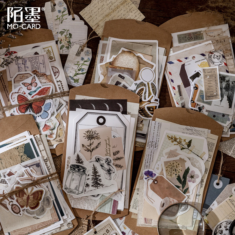 Những set trang trí cổ điển dùng để trang trí Junkjournal