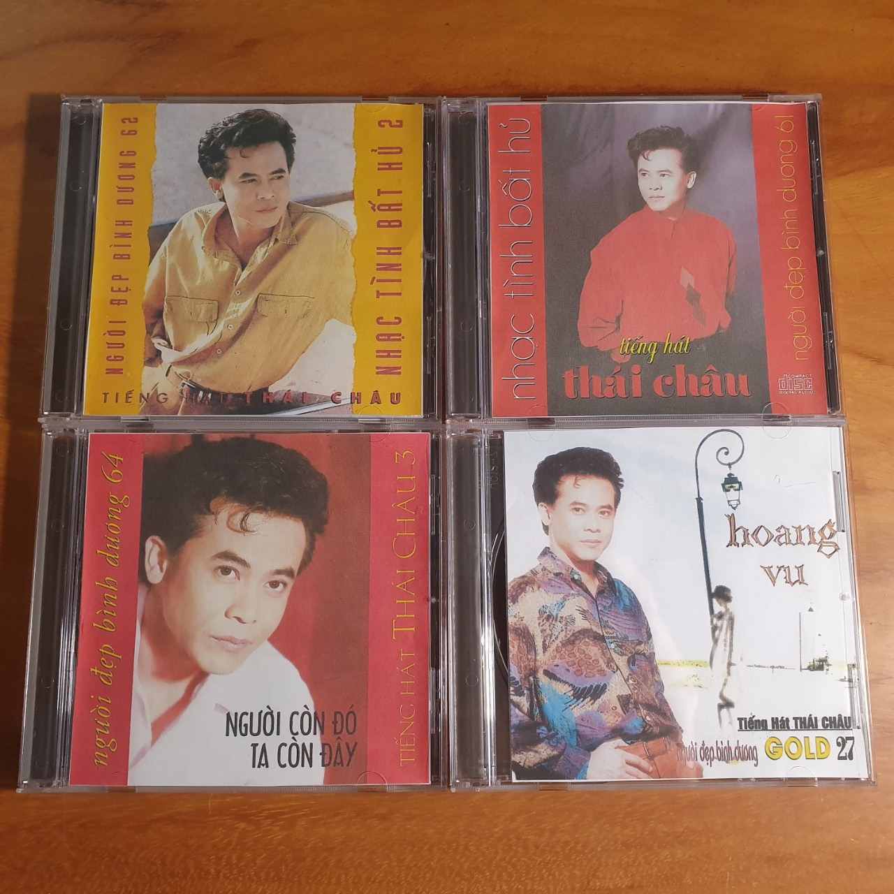 Bộ 4 đĩa cd thái châu chọn lọc