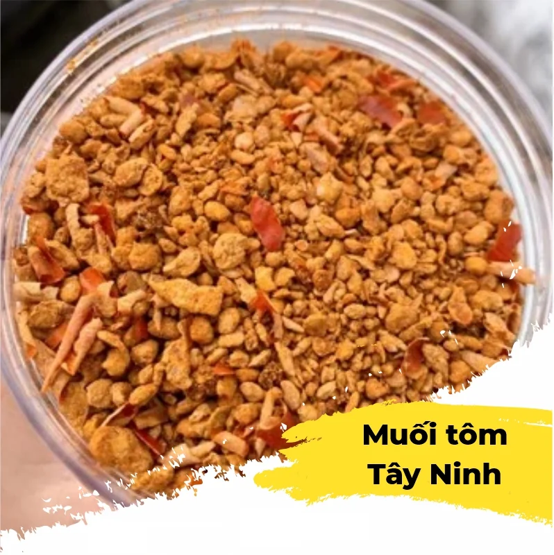 Muối ớt tômTây Ninh Let;s Nuts túi 500g, vị tôm đậm đà, dùng chấm hải sản, trái cây