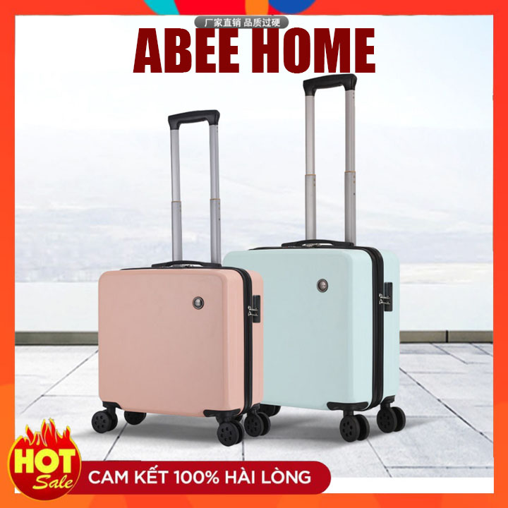 ⭐HOT⭐ Vali du lich hiện đại 18ing tiện lợi bền đẹp - Vali Phong cách hàn quốc cao cấp chống va đập tốt PR139