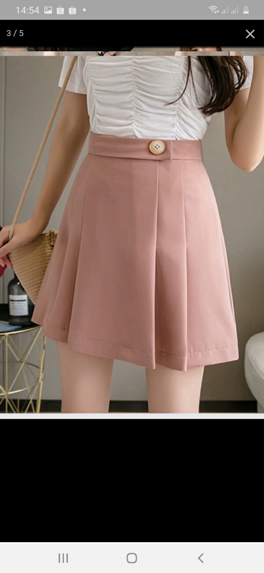 (Big size) Chân váy xếp ly đối xứng C005, thiết kế thời trang, sang trọng, đường may tỉ mỉ chắc chắn