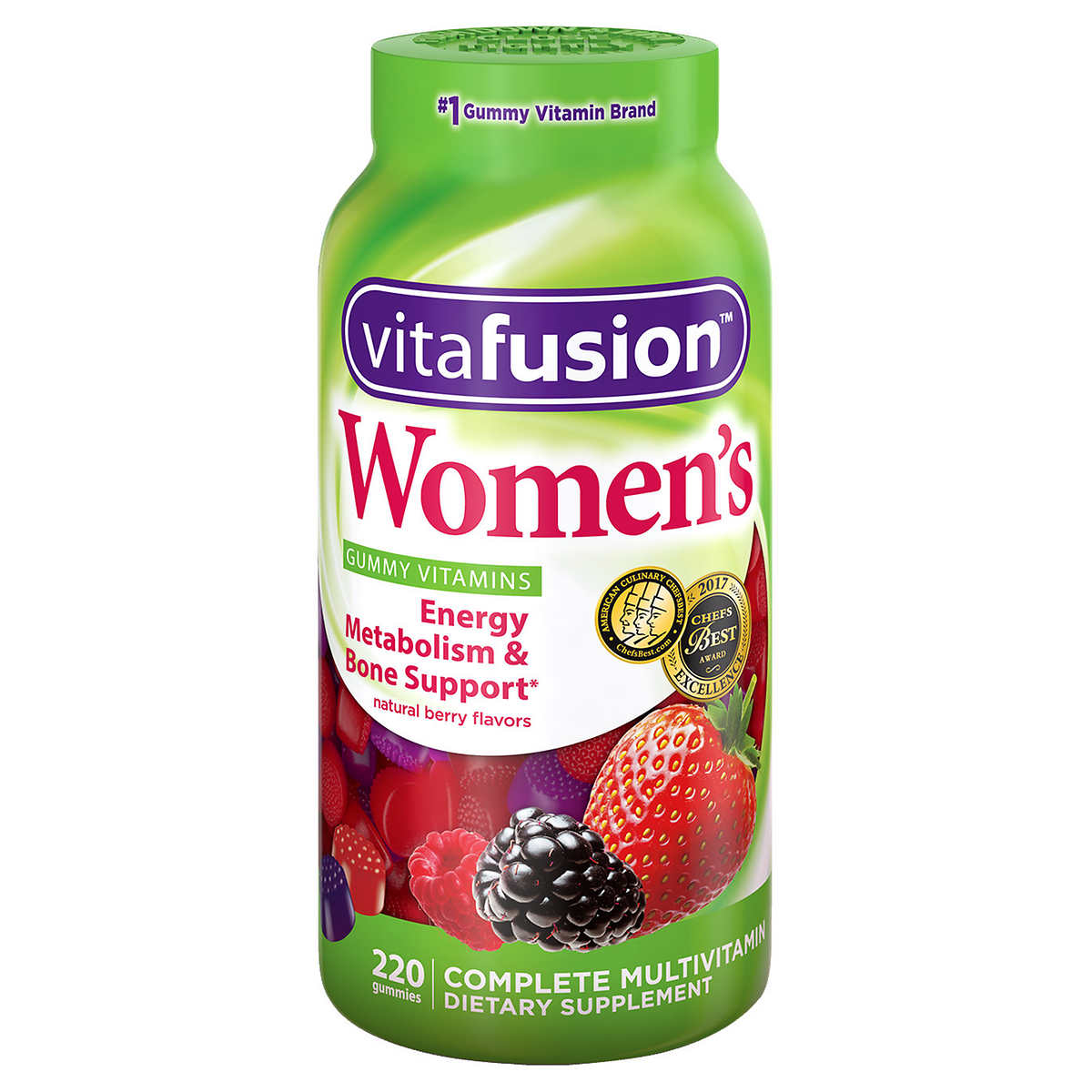 [HCM]Kẹo nhai bổ sung vitamin phụ nữ Vitafusion Womens Multivitamin 220 Gummies