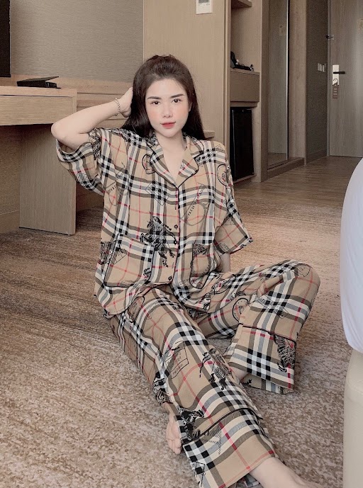 Đồ ngủ pijama lụa mago loại 1 tay dơi Buf