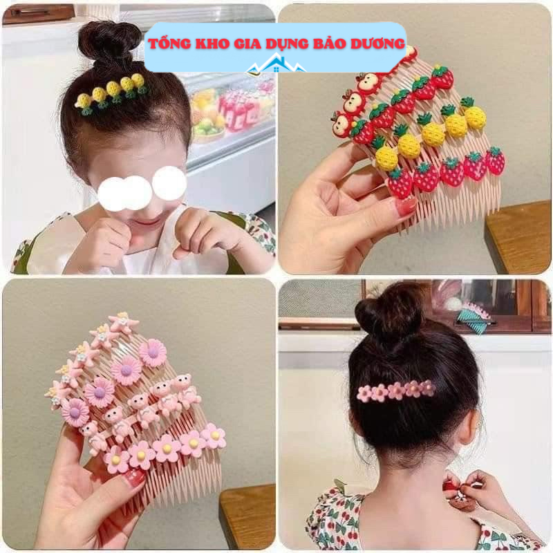 Bườm xược tóc cho Bé Gái Dễ Thương Hàn Quốc