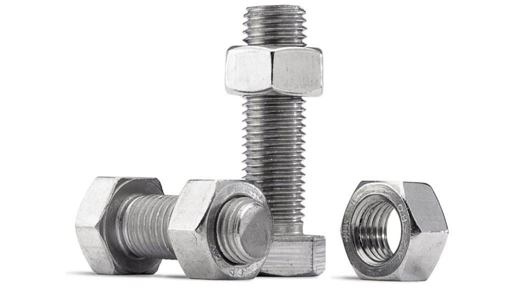 5 con bù lon sắt 12ly có tán, răng suốt