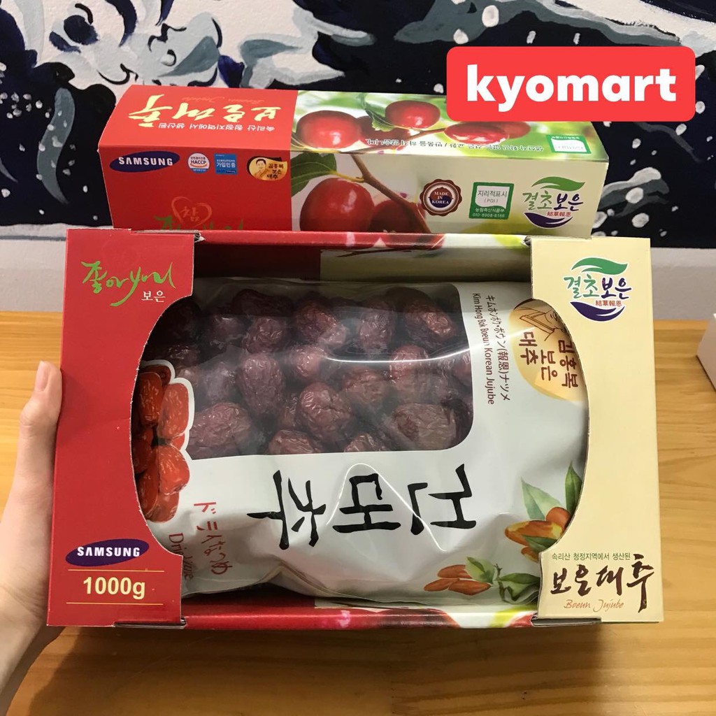 Táo đỏ Hàn Quốc sấy khô 1kg