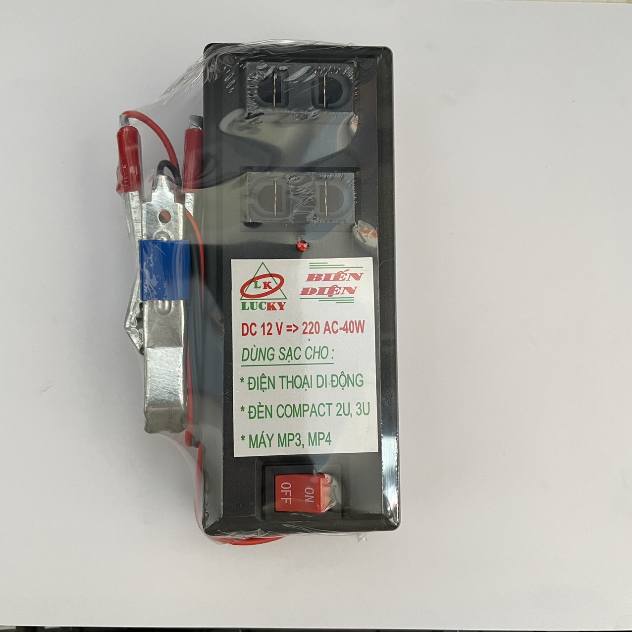 Bộ đổi điện 12vdc sang 220vac 40w