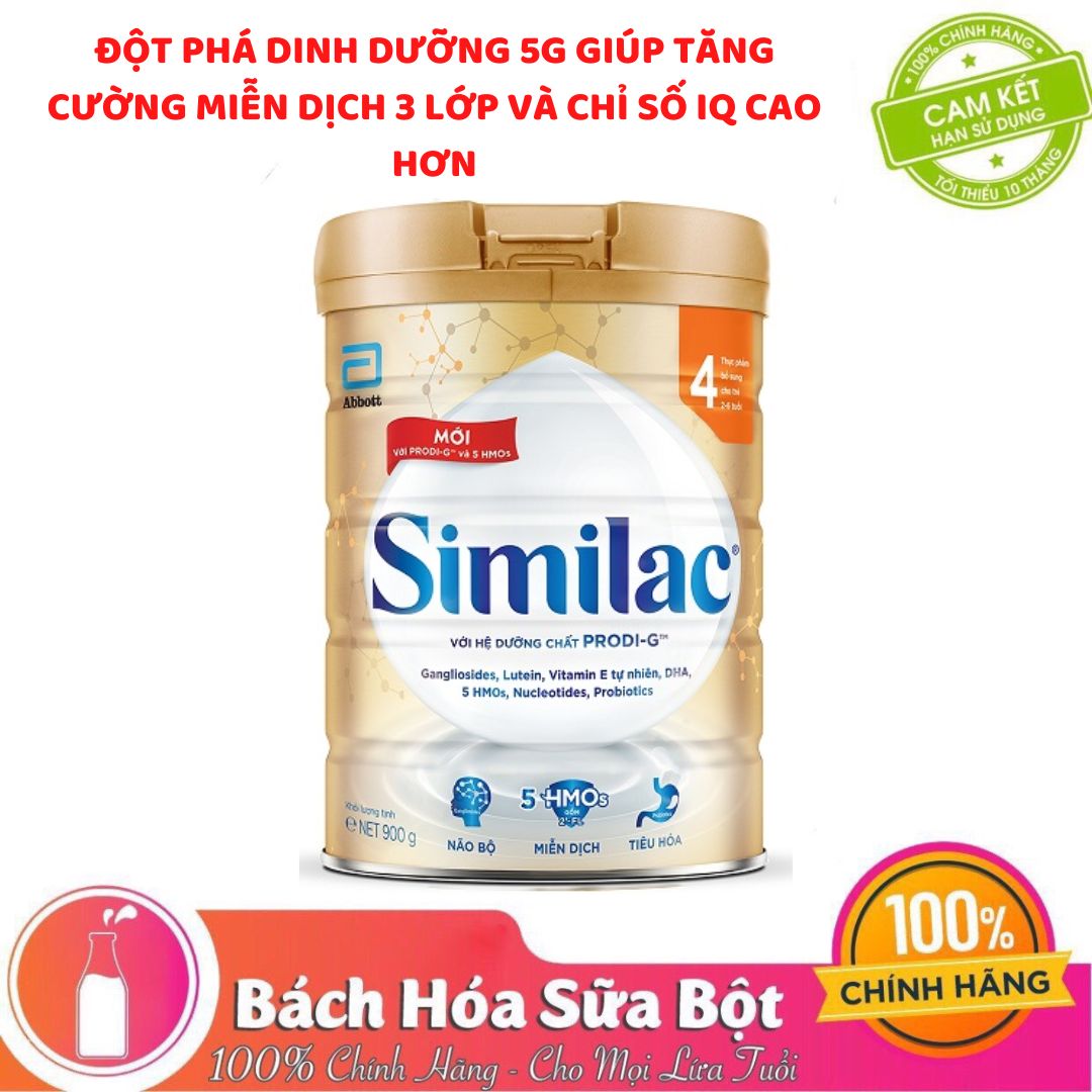 Sữa bột Similac 4 - 900g (Dành cho trẻ từ 2 - 6 tuổi)