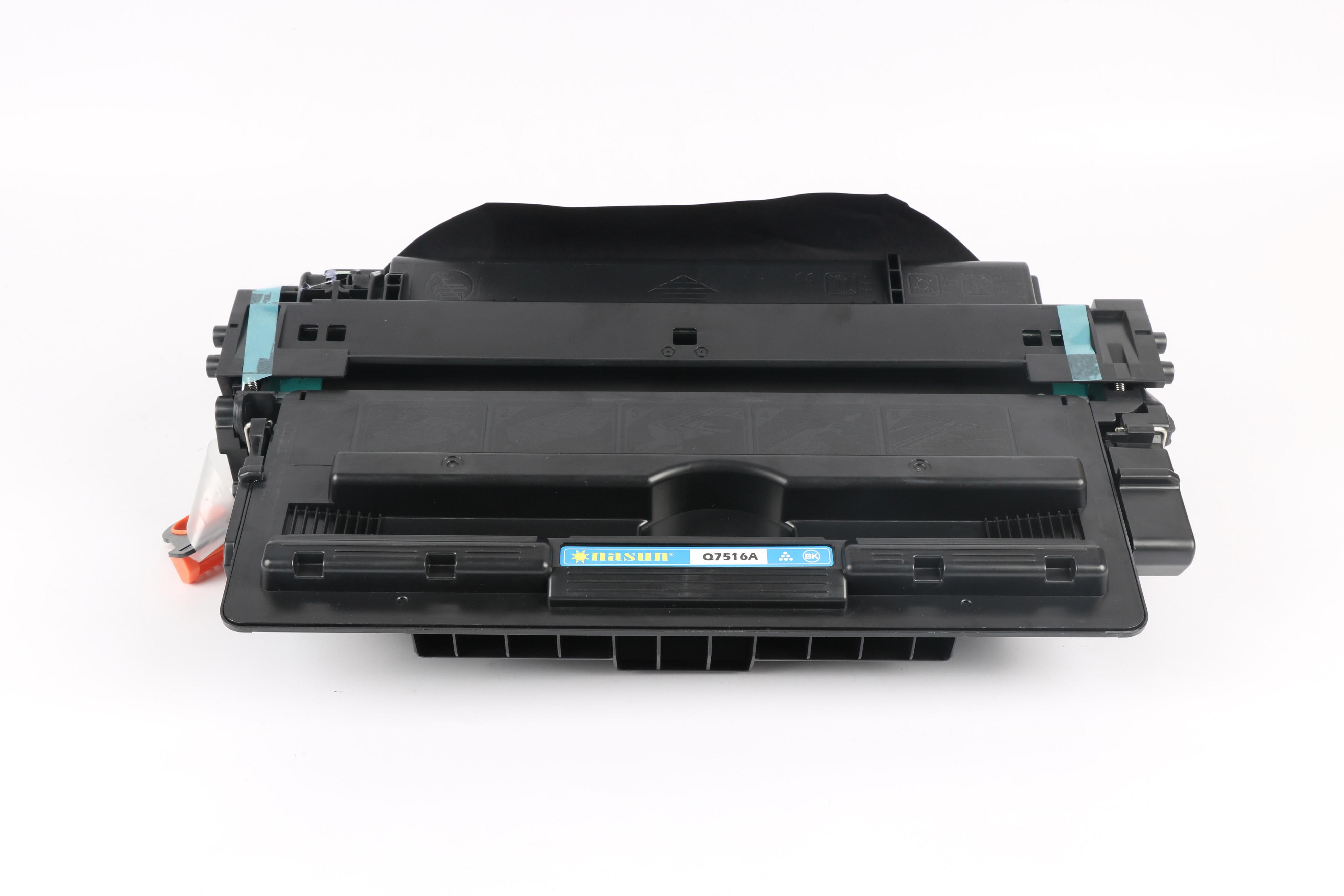 Hộp mực máy in hp và canon cartridge laser nasun model 16a, q7516a