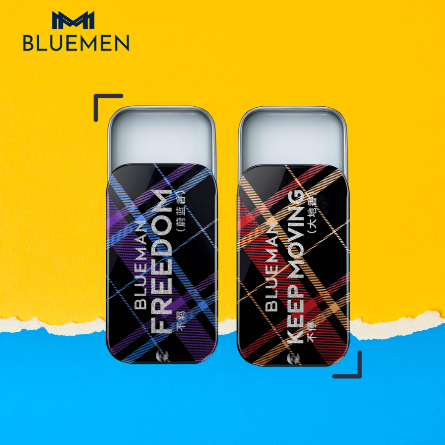 Nước Hoa Khô Dạng Sáp Cho Nam BLUEMAN Hương Thơm Đầy Nam Tính 10g