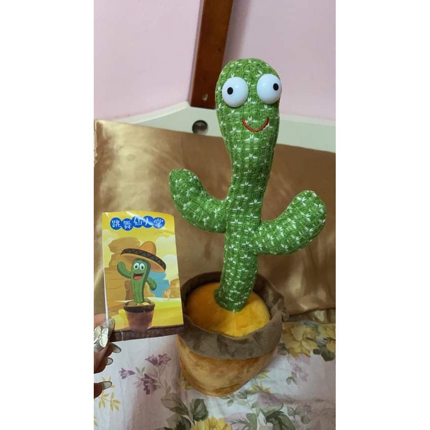 Cây Xương Rồng Nhảy Múa Biết Hát Biết Bắt Chước Giọng Nói Vui Nhộn Cho Bé - Có ảnh thật .