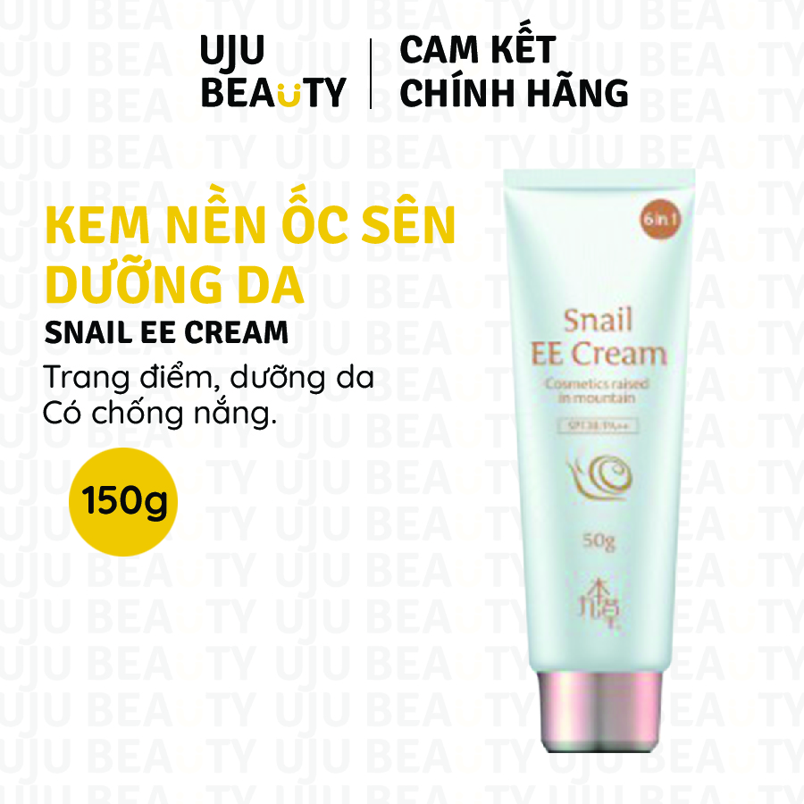 Kem Ốc Sên EE 6 in 1 Guboncho Snail EE Cream - làm trắng chống nhăn chống nắng che khuyết điểm dưỡng ẩm cấp ẩm