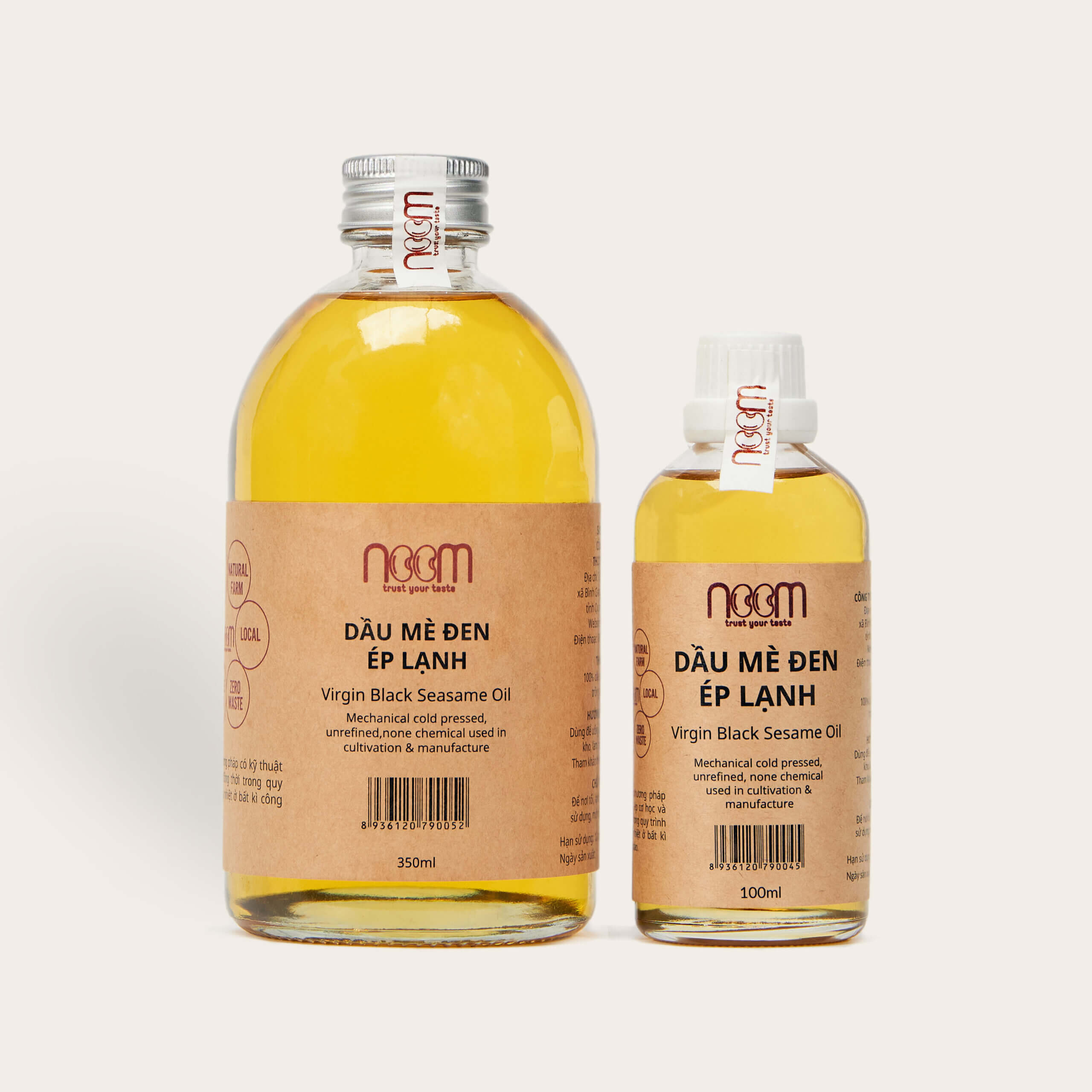 Dầu mè đen ép lạnh noom