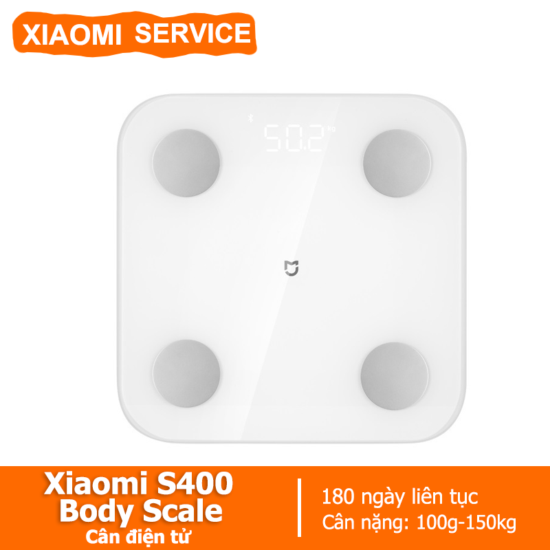 Cân Sức Khỏe Điện Tử Thông Minh Xiaomi Mijia Body Scale S400 Body Fat Scale Tester