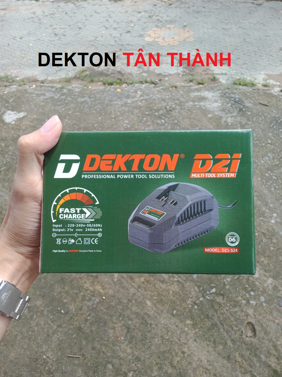 Pin sạc dekton d21 2ah / 3ah / 4ah / 6ah / sạc 2a, 4a