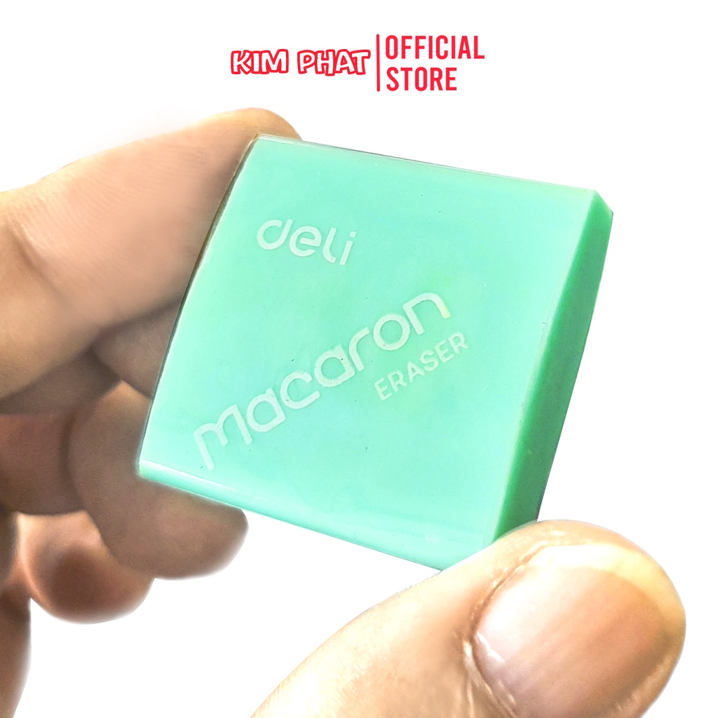 2 Chiếc Gôm tẩy màu Macaron DELI E3044
