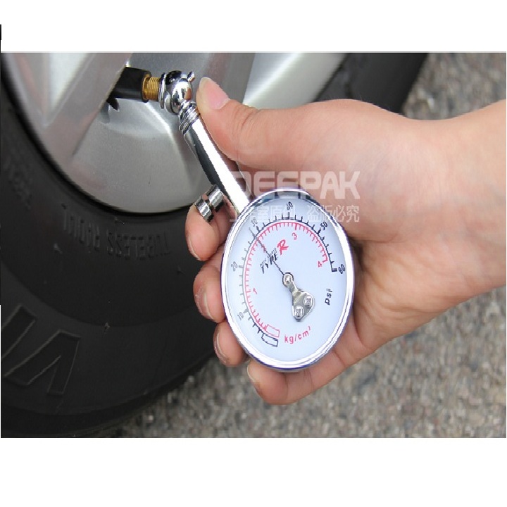 [HCM]Đồng hồ đo áp suất lốp xe máy ô tô hàng chất lượng cao TDT66