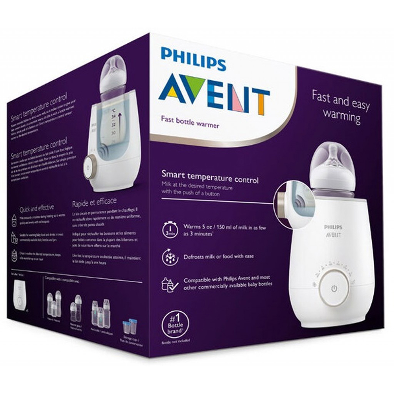 Máy hâm sữa và thức ăn cao cấp philips avent scf358.00