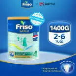 Sữa Bột Friso Gold 4 1400G cho bé 2-6 tuổi