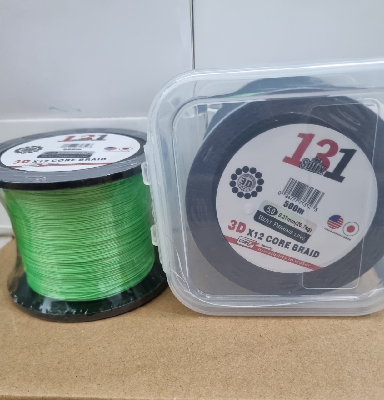 Dây dù chìm câu lục dây câu cá có lõi sufix 131500m tàng hình