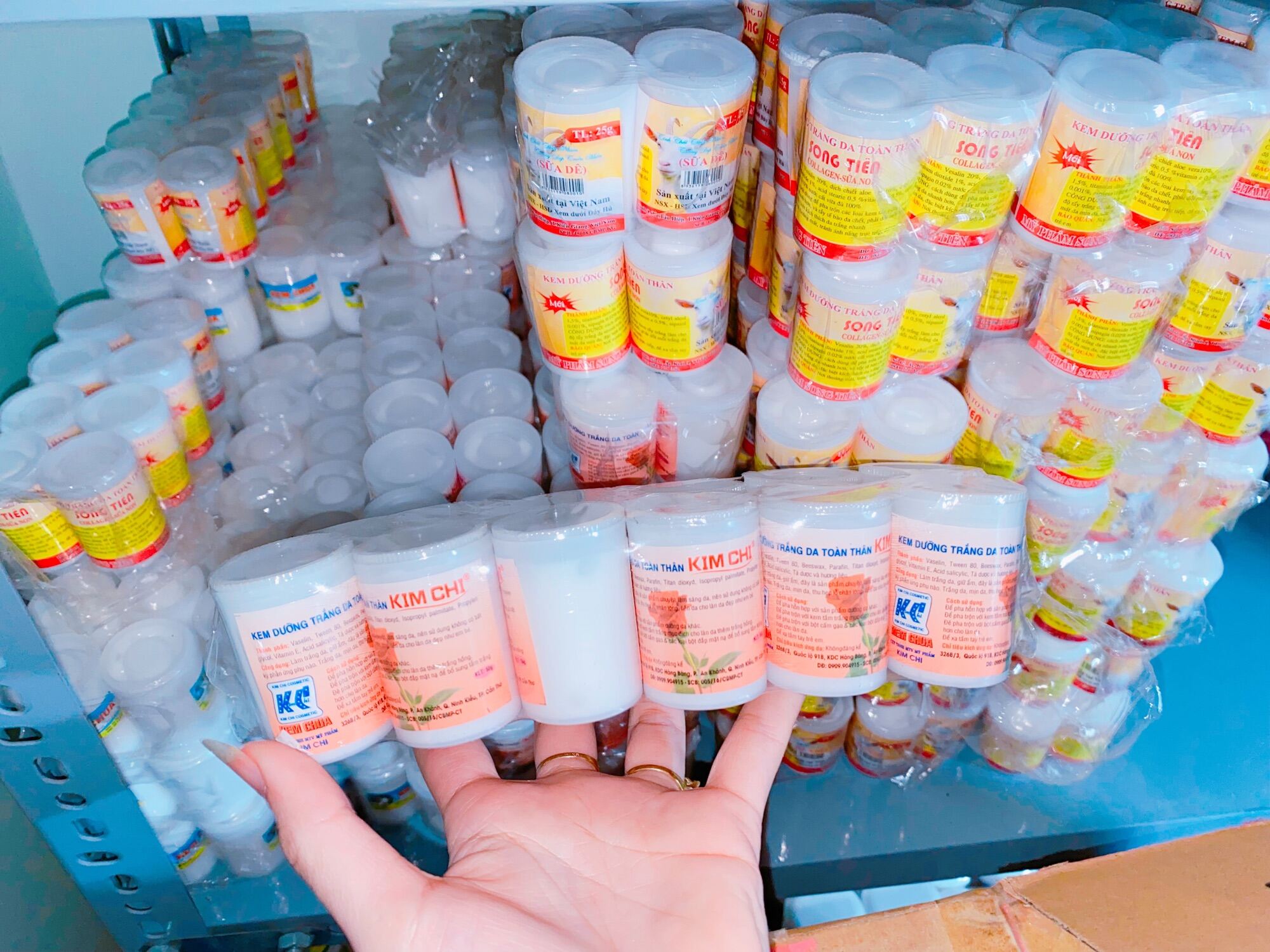 Lẻ hủ kem chua kim chi