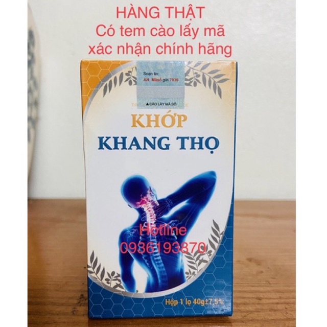 ✅ khớp khan thọ 👍❤️ khớp khan thọ giúp phục hồi xương khớp