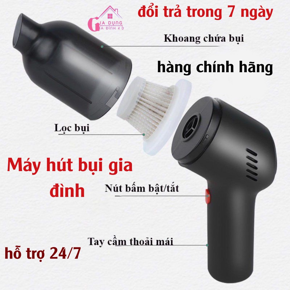 Máy Hút Bụi Cầm Tay Mini Máy Hút Nhỏ Gọn Đa Năng- Hàng Nội Địa,Máy hút bụi gia đình hút giường nệm,máy hút bụi tự động trên ô tô
