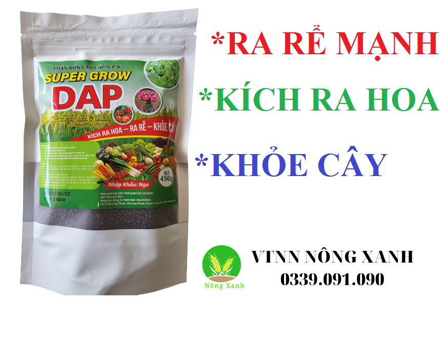 PHÂN DAP ĐEN SỐ 1 NHẬP KHẨU NGA - D.A.P 450g