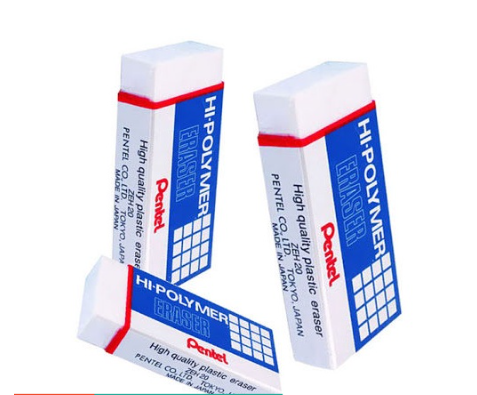 Gôm pentel zeh05 cỡ trung - combo 5 cục