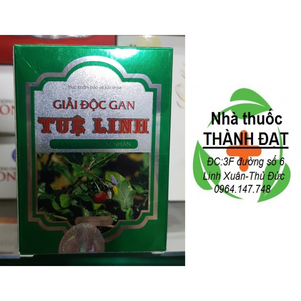 Giải độc gan tuệ linh 9 cà gai leo + mật nhân), cam kết hàng đúng mô tả, chất lượng đảm bảo an toàn đến sức khỏe người sử dụng
