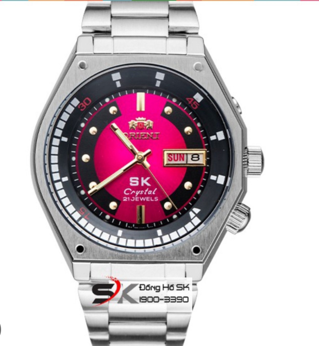 [ ĐỒNG HỒ NHẬT MÁY CƠ ] Miễn Phí Vận Chuyển -  Đồng Hồ Orient Sk Japan Automatic