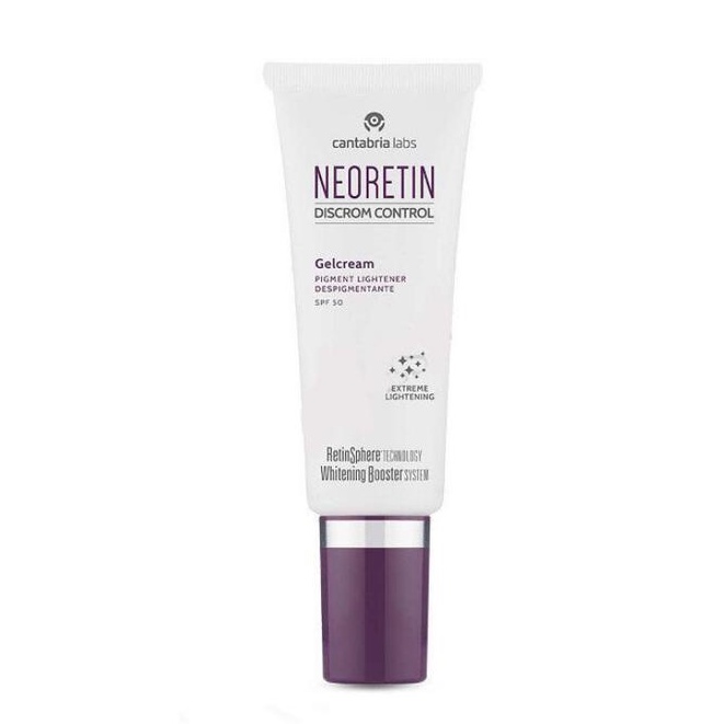 Kem chống nắng neoretin discrom control gel cream spf50+ 40ml