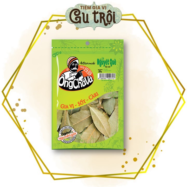 Lá nguyệt quế Ông Chà Và 25gram