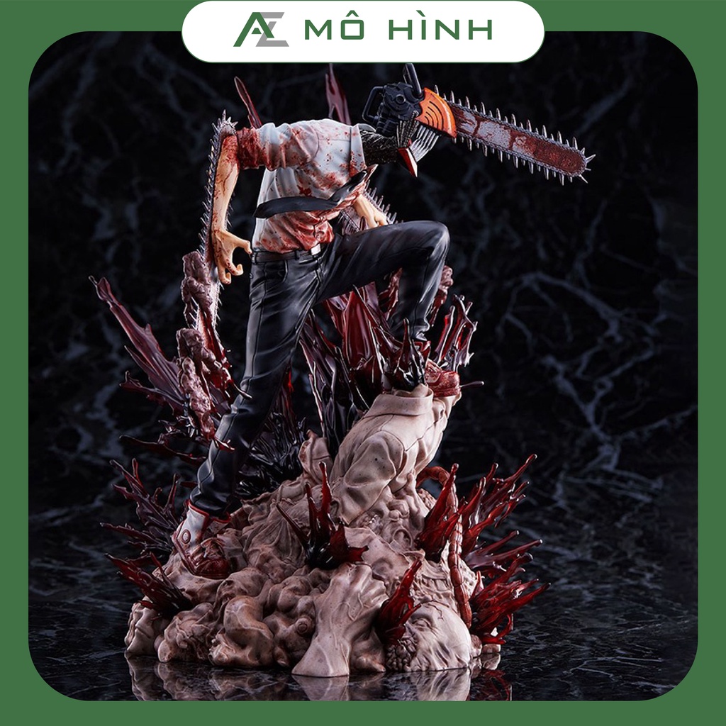 Mô hình CHAINSAW MAN Denji quỷ cưa cao 29cm cực cháy figure Chainsaw Man cực đẹp anime chó và máy cưa decor trang trí