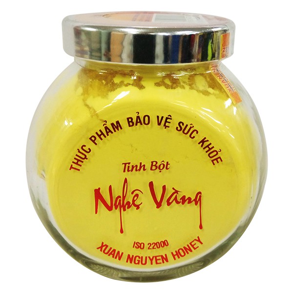 Tinh bột nghệ vàng - xuân nguyên 160gr/lọ
