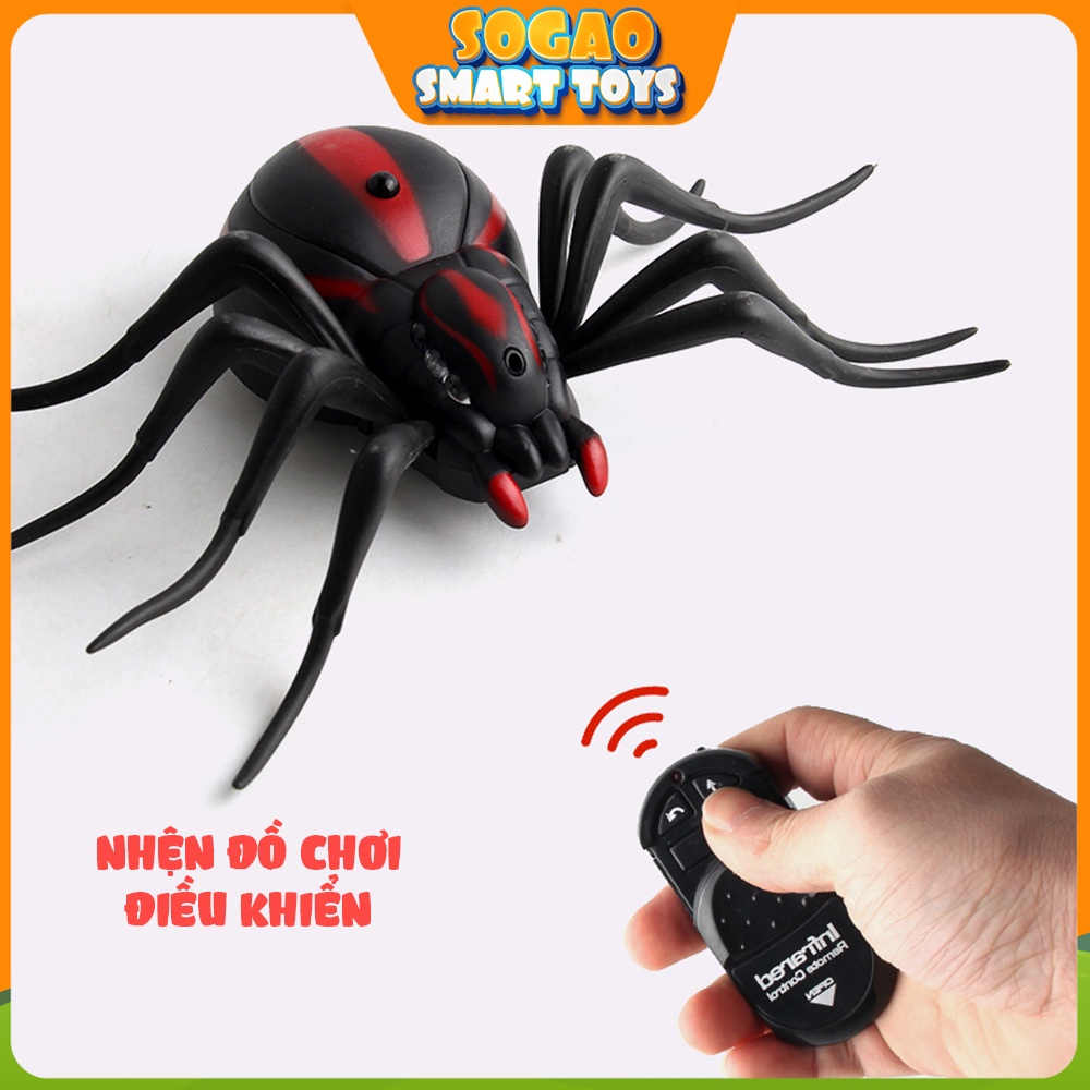 Con nhện điều khiển đồ chơi sogao mới lạ độc đáo