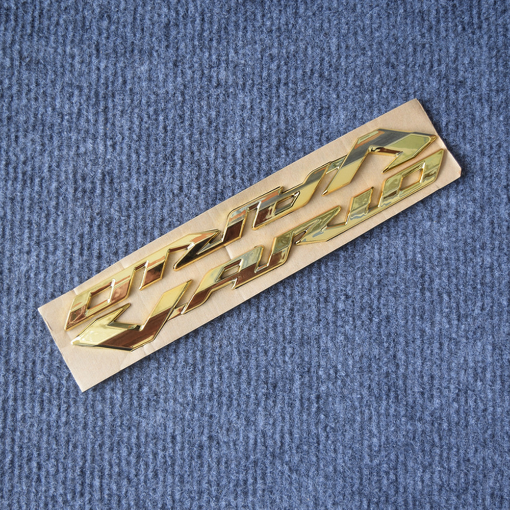 [SIÊU SALE] BỘ TEM CHỮ NỔI TRANG TRÍ XE MÁY BẰNG NHỰA SI (MÀU VÀNG) LOGO VARIO - TEM CHỮ NỔI LOGO VARIO