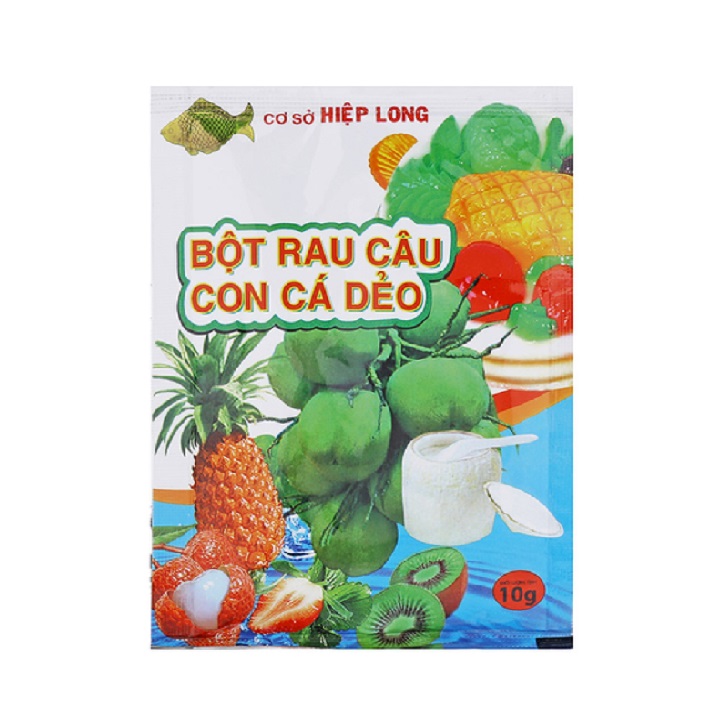 2 GÓI BỘT RAU CÂU CON CÁ DẺO HIỆP LONG