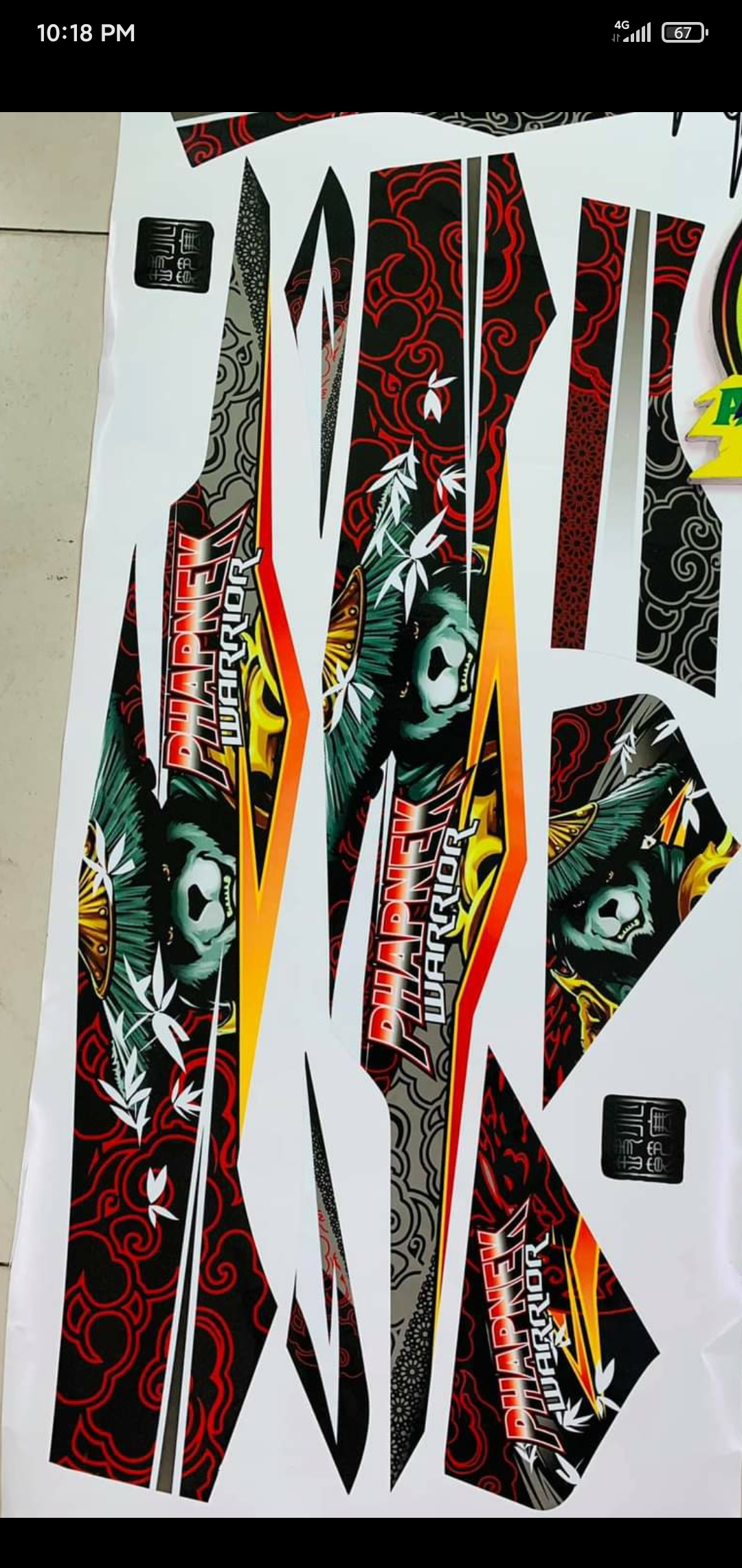 [HCM]tem rời sirius mẫu gấu PANDA chất liệu keo cao cấp tem 3 lớp