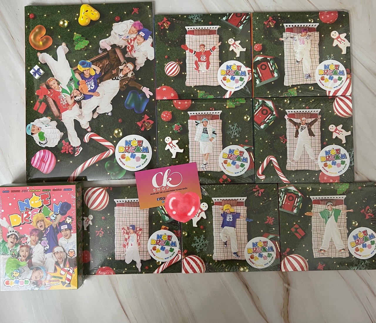 Bộ ảnh nct dream - candy photobook special digipack smini có sẵn