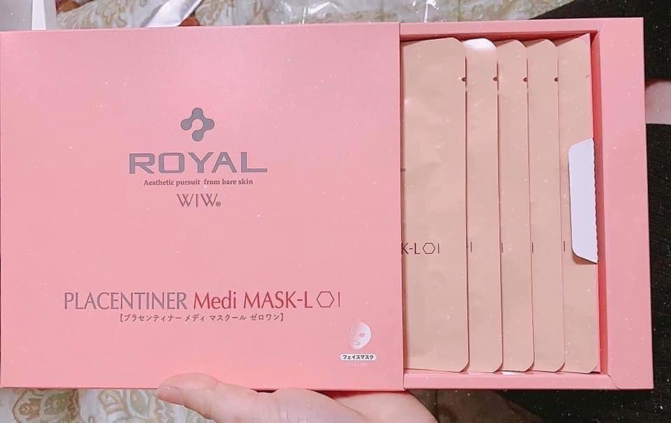 [HCM]HỘP Mặt Nạ Nhau Thai Cừu Hoàng Gia Royal. mặt nạ nhau thai cừa. mat na nhau thai cuu